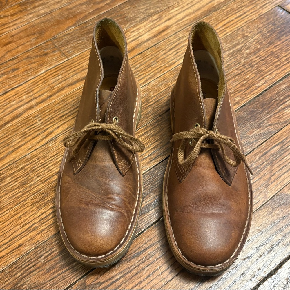 Clark’s Leather Chukka Boots